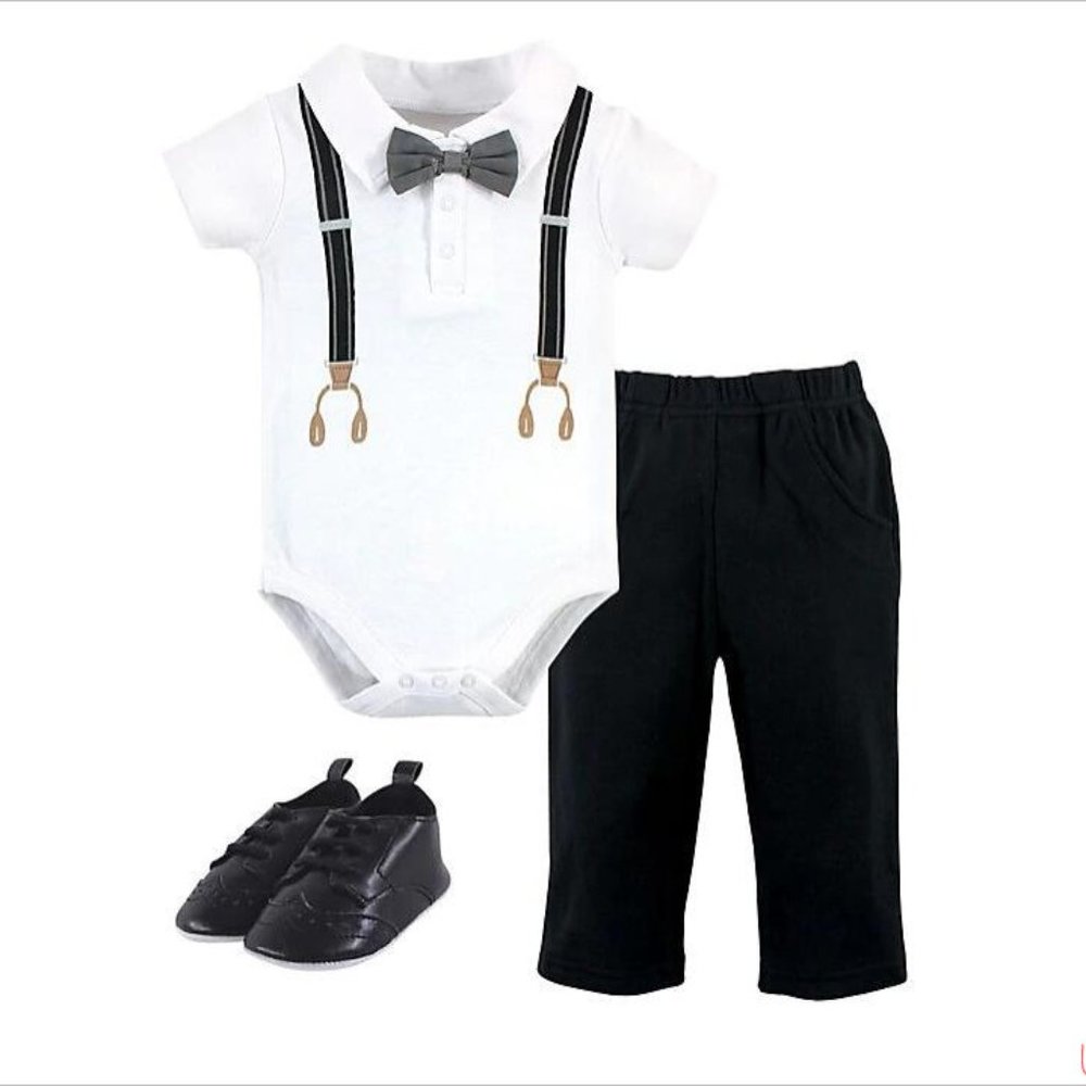 Little Treasure Baby/ Baby Boy Cotton Bodysuit,